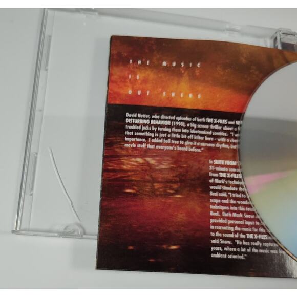 The Snow Files The Film Music of Mark Snow CD Pee-Wee's Playhouse, Max Headroom - Picture 5 of 6